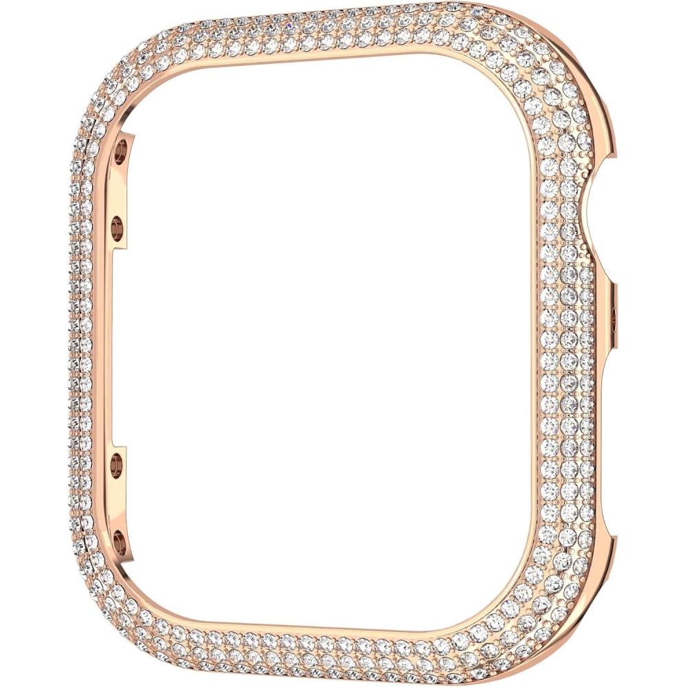 imageSwarovski Sparkling Smartwatch Case compatible with Apple Watch Series 4 and 5 40mm Silver ToneRose Gold