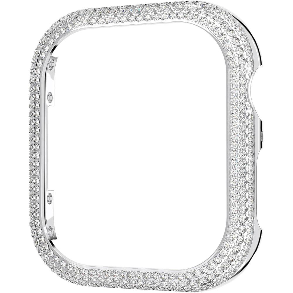 imageSwarovski Sparkling Smartwatch Case compatible with Apple Watch Series 4 and 5 40mm Silver ToneSilver