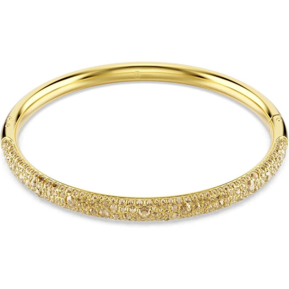 imageSwarovski Sublima bangle Snow pav White Goldtone plated