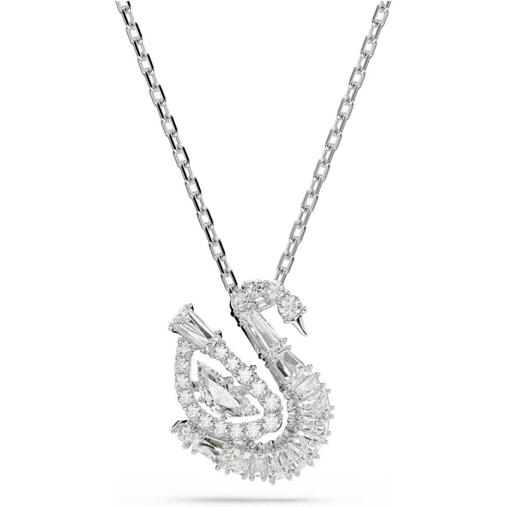 imageSwarovski Swan pendant Mixed cuts Swan White
