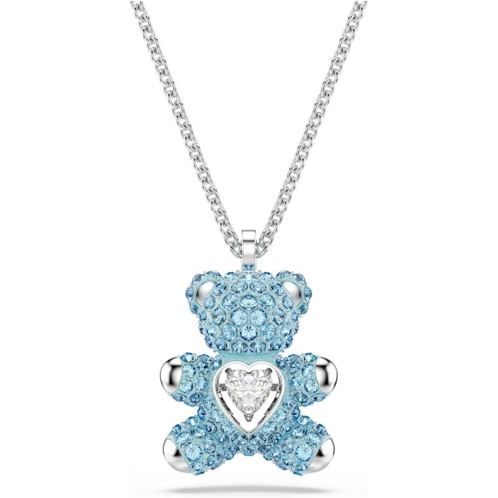 imageSwarovski Teddy pendant Bear Blue Rhodium finish
