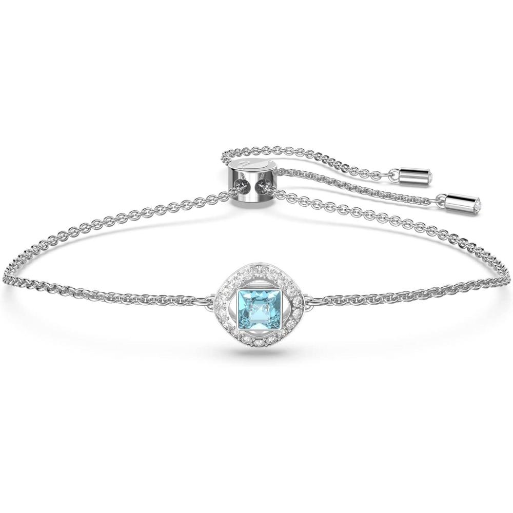 imageSwarovski Una Angelic Bracelet Collection with Cushion Cut CrystalsAqua