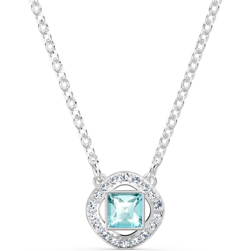 imageSwarovski Una Angelic Crystal Pendant Necklace CollectionAqua Blue