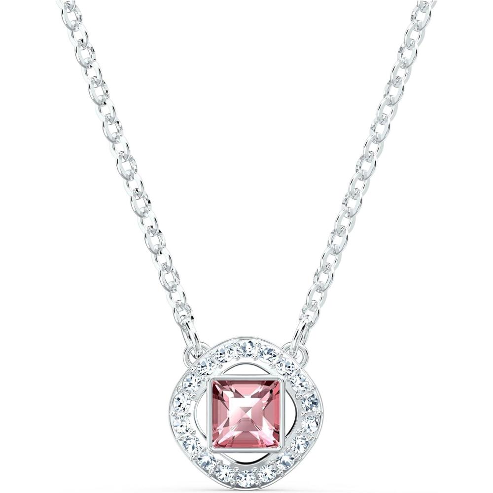 imageSwarovski Una Angelic Crystal Pendant Necklace CollectionPink