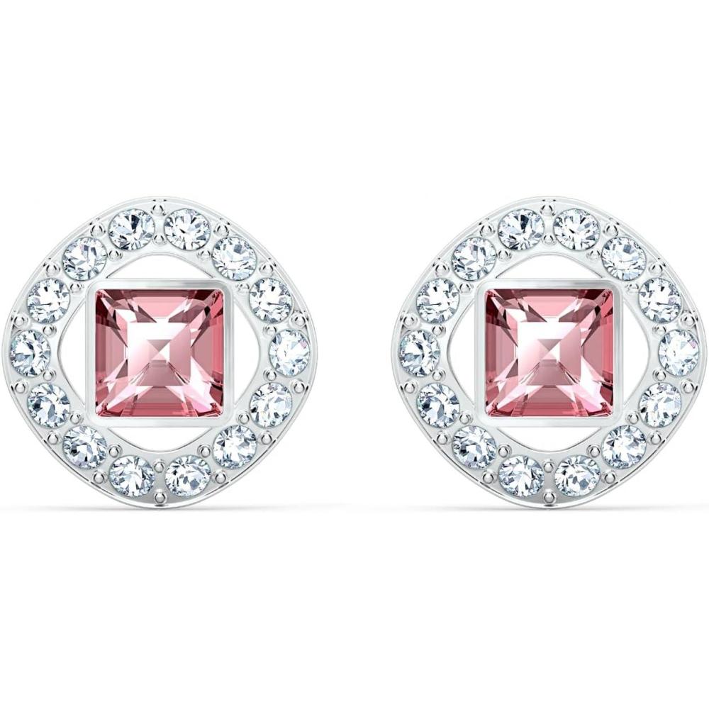 imageSwarovski Una Angelic Crystal Stud Earrings CollectionPink