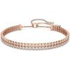 Rose-Gold Tone Finish Double Strand