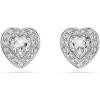 Crystal Heart Studs