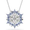 imageSwarovski Magic pendant and brooch Snowflake Blue Rhodium finish