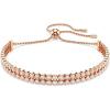 Rose-Gold Tone Double Strand