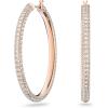 Hoop Earrings - Rose Gold Tone