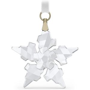 SWAROVSKI Christmas Ornament, 2021 Annual Edition, Little Star, Small, Clear Crystal(2021 Little Snowflake – Small)