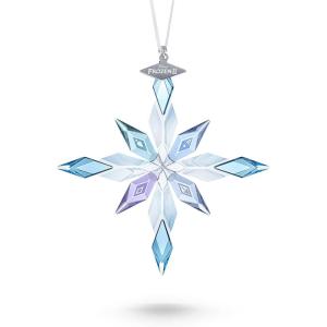 Swarovski Annual Edition Christmas Bell 2022 Ornament, White Crystals, Part of The Annual Edition Collection(Frozen 2 Snowflake Ornament)