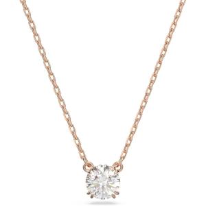 Swarovski Constella Crystal Pendant Necklace Collection(NEW – Rose Gold-Tone with Clear Crystals)