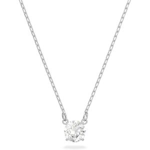 Swarovski Constella Crystal Pendant Necklace Collection(Rhodium with Clear Crystals)