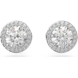 Swarovski Constella Stud Earrings, Drop Earrings Crystal Jewelry Collection(NEW Rhodium Stud Earrings)