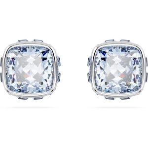 Swarovski Crystal Chroma Jewelry Collection, Heart Shaped Crystal, Latch Back Earring Closure, Lobster Claw Clasp Bracelet(March – Blue)