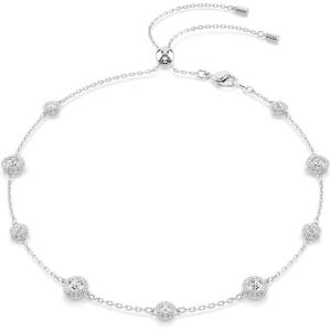 Swarovski UNA:NECKLACE DOUBLE SIDE CRE/RHS