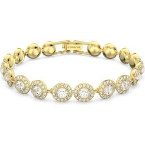 Swarovski Una Angelic Crystal Tennis Bracelet Collection(Gold Tone)