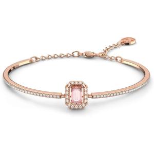 Swarovski Una Bangle Rose Gold Tone Finish
