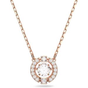 Swarovski Women’s Una Crystal Jewelry Collection, Rose Gold Tone Finish