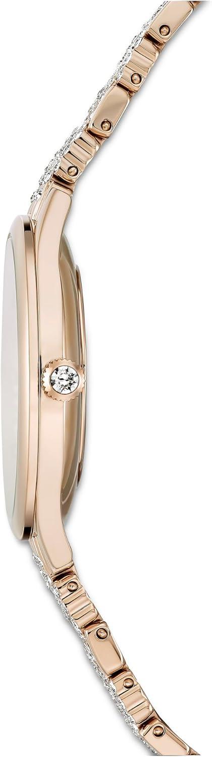 imageSWAROVSKI Attract Crystal Watch Collection Metal BraceletGold Tone Finish