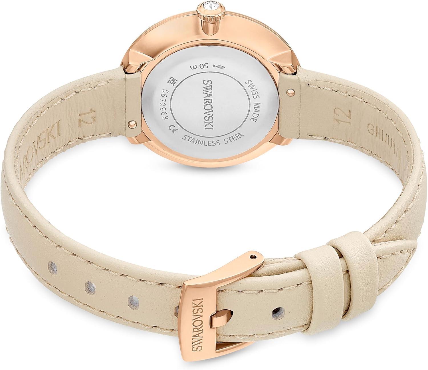 imageSwarovski Certa Crystal Watch Swiss Made Rose Gold Tone Finish Part of The Swiss Made Watches CollectionRose Gold