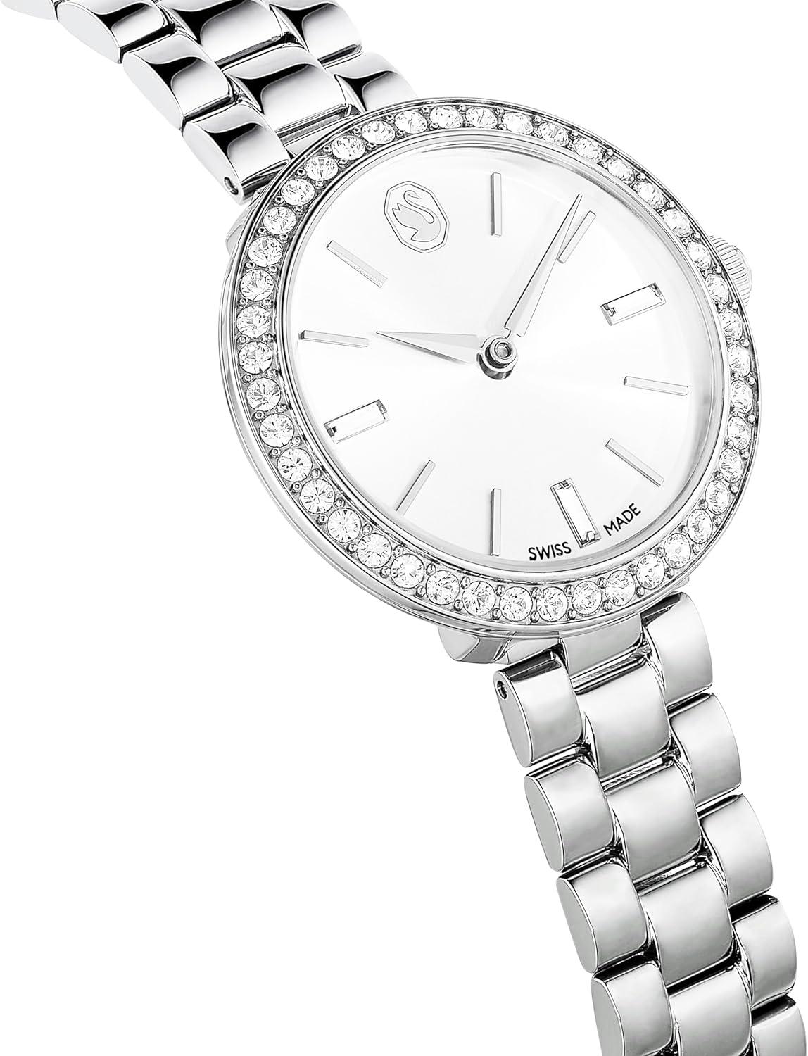 imageSwarovski Certa Crystal Watch Swiss Made Rose Gold Tone Finish Part of The Swiss Made Watches CollectionStainless Band V1
