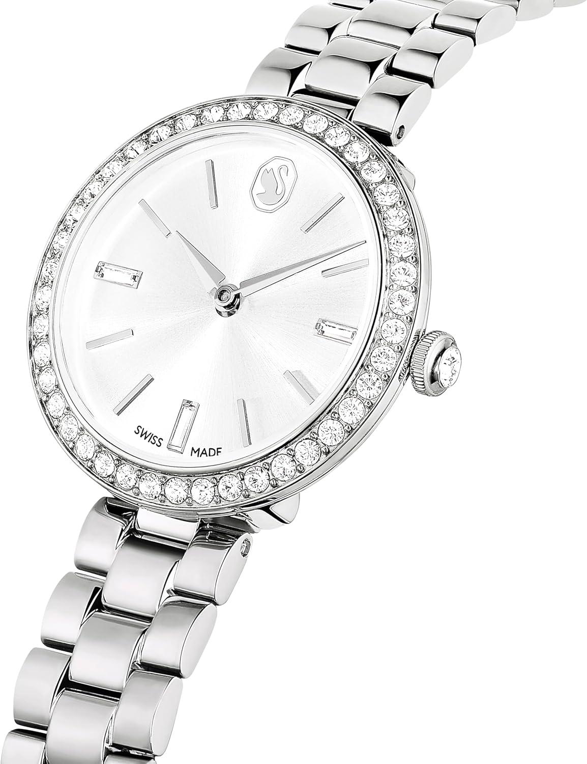 imageSwarovski Certa Crystal Watch Swiss Made Rose Gold Tone Finish Part of The Swiss Made Watches CollectionStainless Band V1