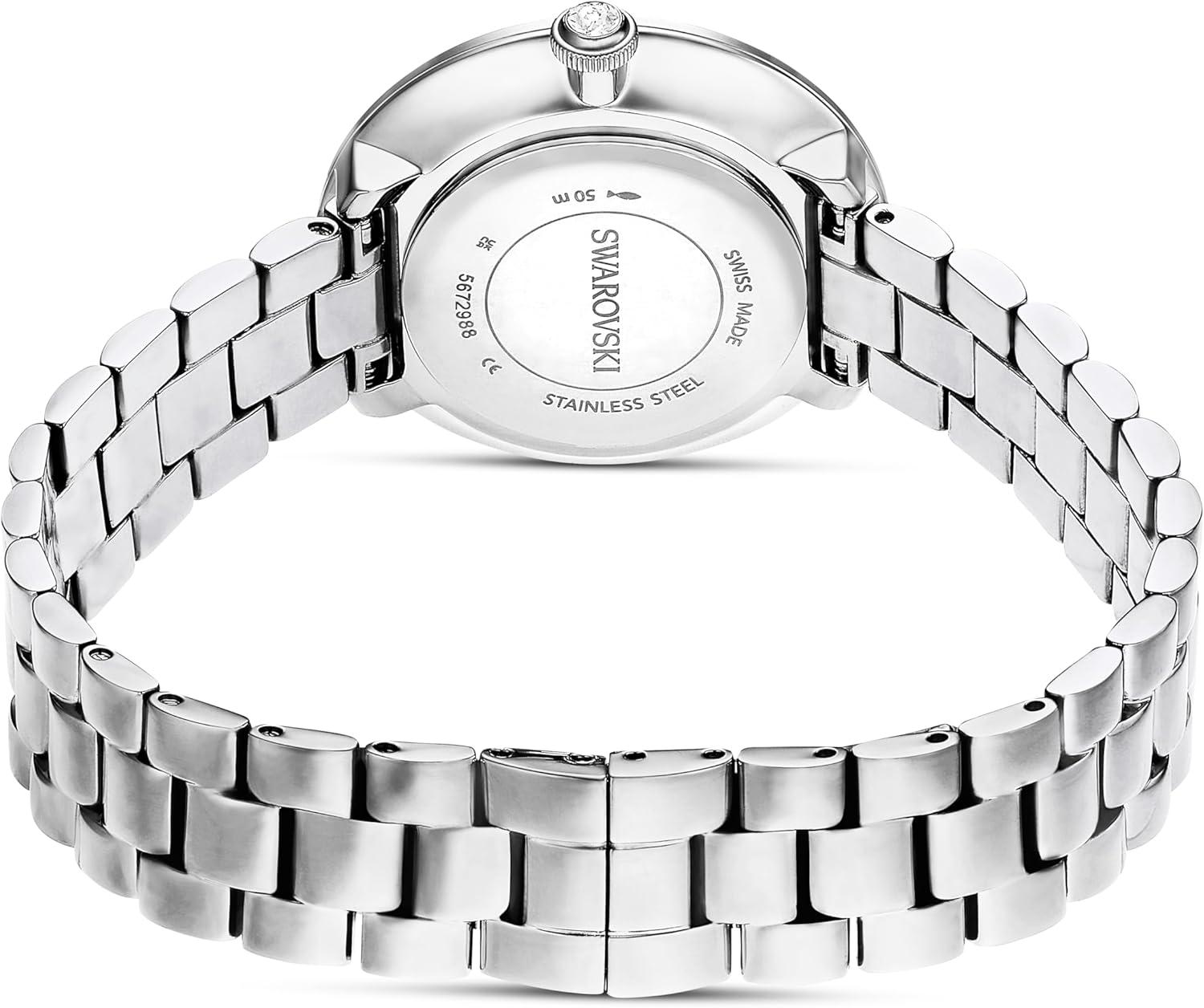 imageSwarovski Certa Crystal Watch Swiss Made Rose Gold Tone Finish Part of The Swiss Made Watches CollectionStainless Band V1