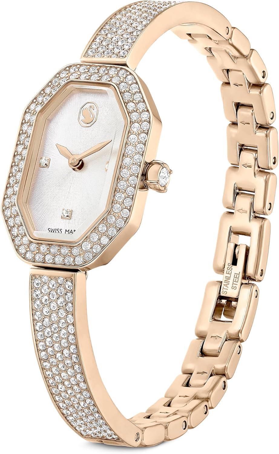 imageSwarovski Dextera Bangle WatchChampagne Gold