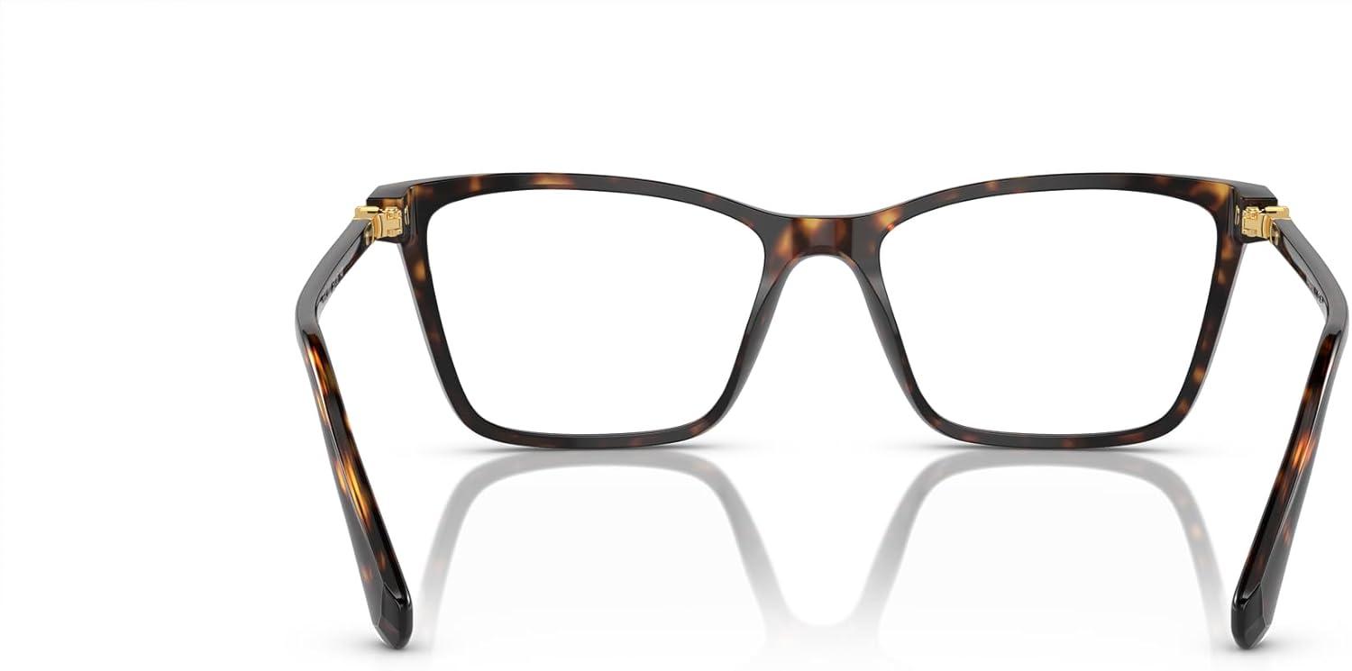 imageSwarovski Womens Sk2015 Rectangular Prescription Eyewear FramesDark HavanaDemo Lens