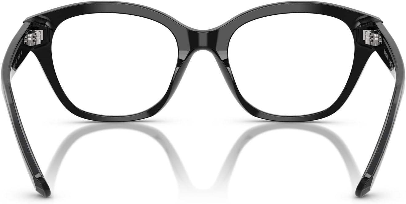 imageSwarovski Womens Sk2038 Square Prescription Eyewear FramesBlackDemo Lens