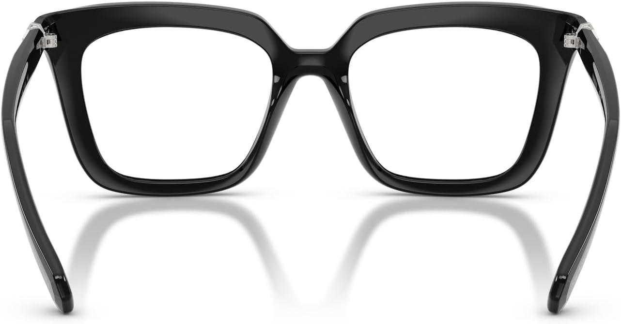 imageSwarovski Womens Sk2043 Square Prescription Eyewear FramesBlackDemo Lens