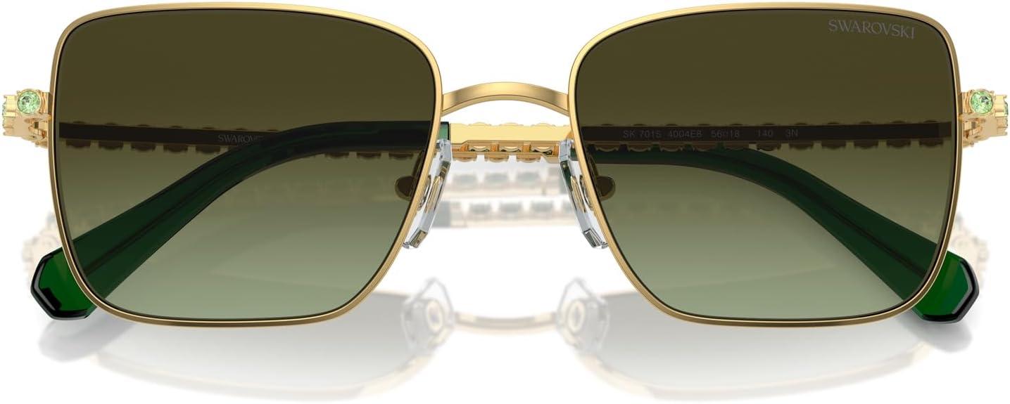 imageSwarovski Womens Sk7015 Square SunglassesHavanaDark Brown