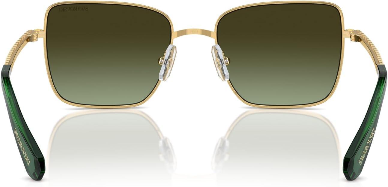 imageSwarovski Womens Sk7015 Square SunglassesHavanaDark Brown