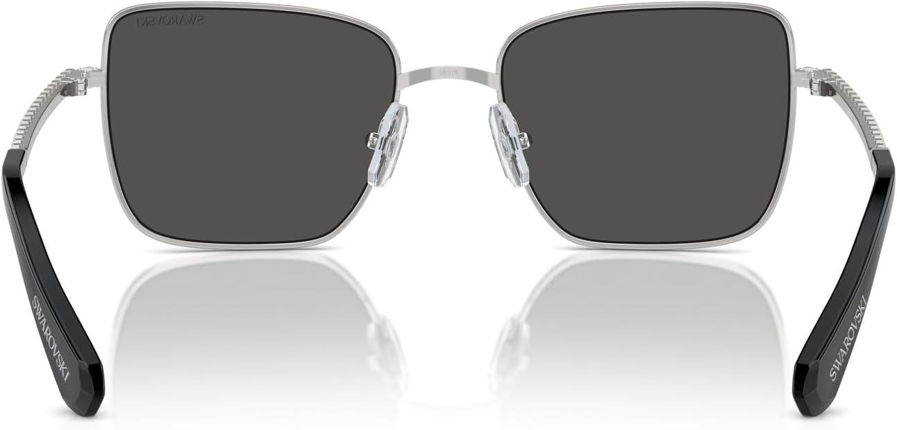 imageSwarovski Womens Sk7015 Square SunglassesTransparent Blue to ClearGradient Blue