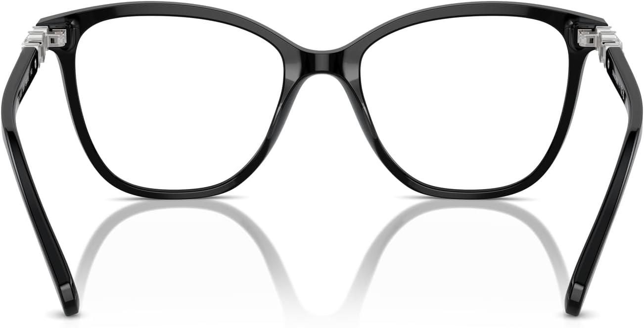 imageSwarovski womens Sk2020 Square Prescription Eyewear FramesBlackDemo Lens