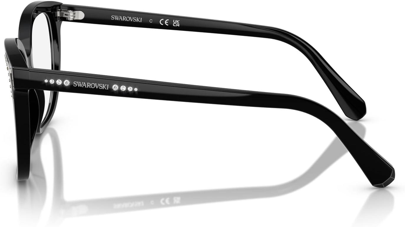 imageSwarovski womens Sk2033 Butterfly Prescription Eyewear FramesBlackDemo Lens