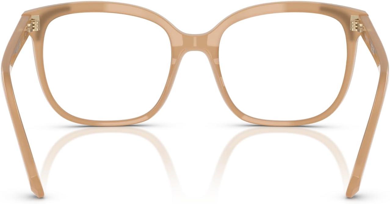 imageSwarovski womens Sk2033 Butterfly Prescription Eyewear FramesMilky BeigeDemo Lens