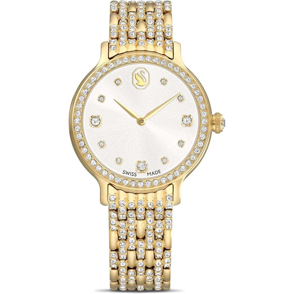 imageSwarovski Imber Watch Swiss Made Metal Bracelet Gold Tone GoldTone Finish