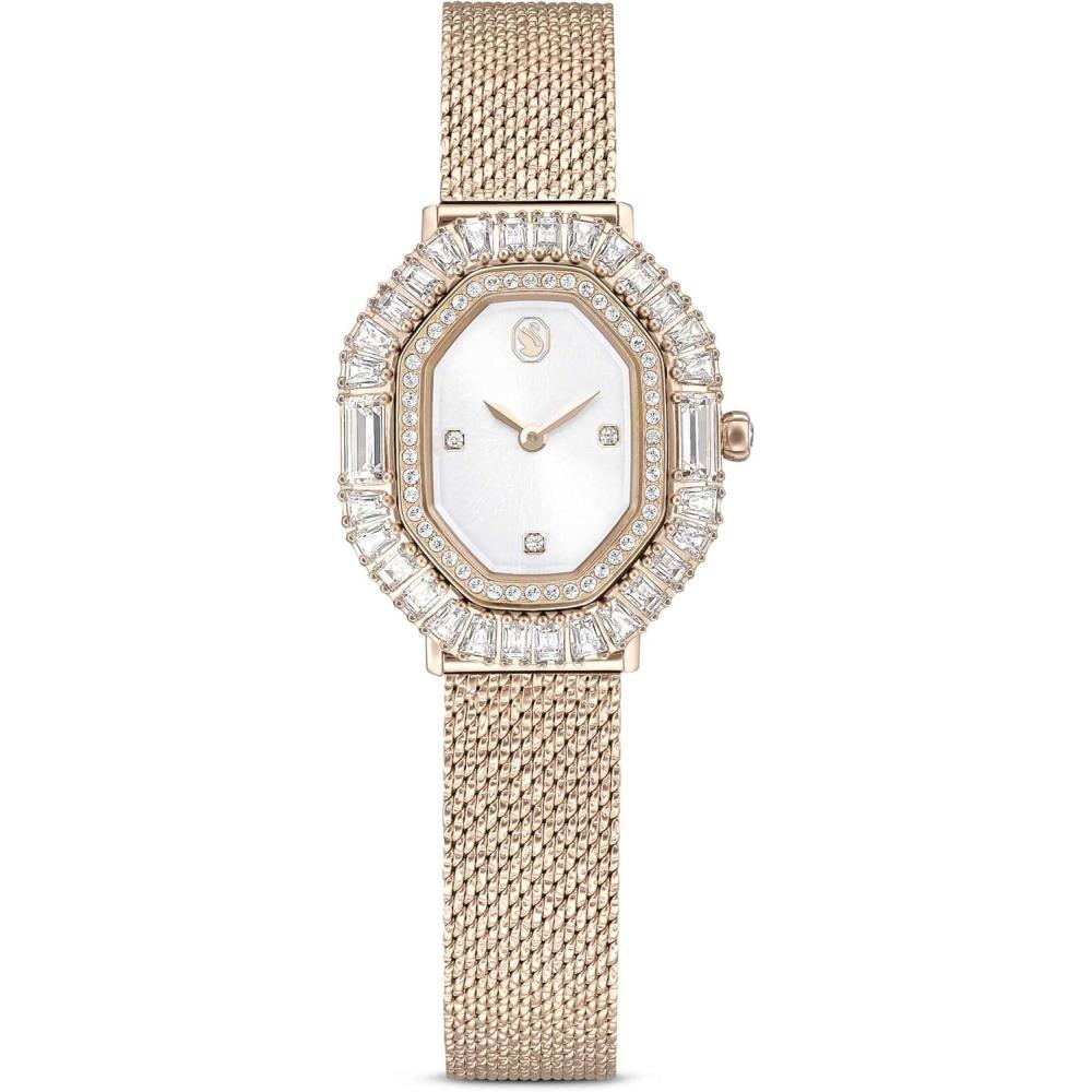 imageSwarovski Matrix Octagon Watch Metal Bracelet Gold Tone Champagne GoldTone Finish
