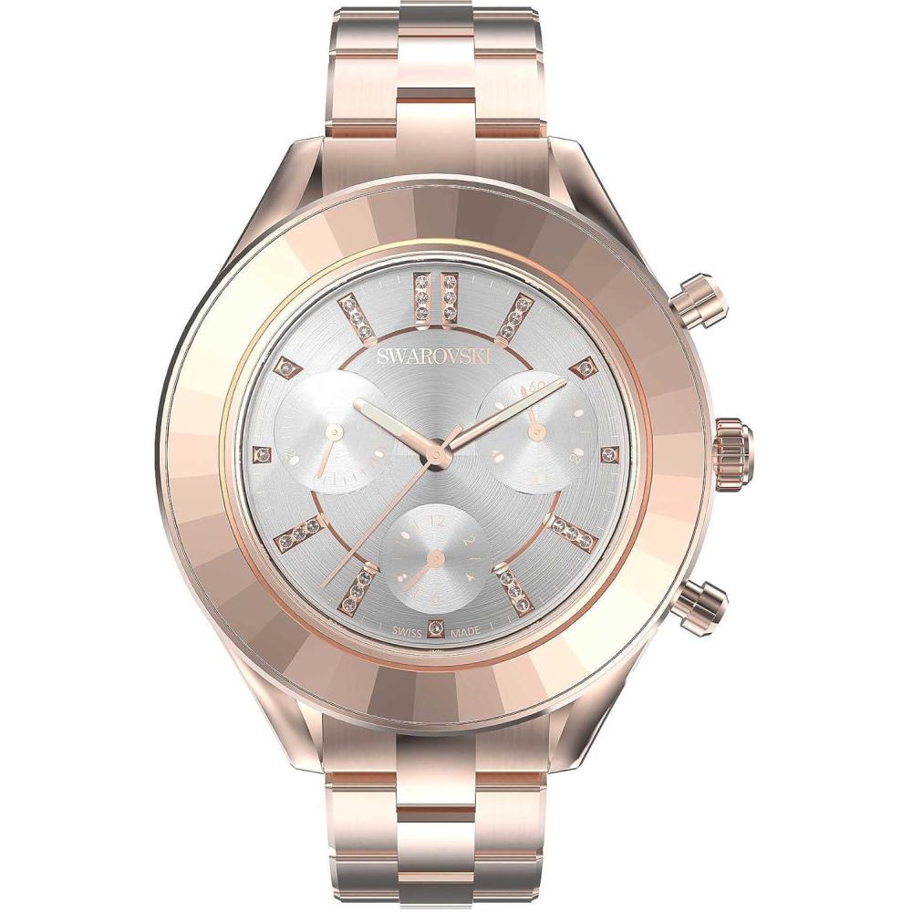 imageSwarovski Octea Lux Crystal Watch CollectionOctea Lux Sport  Rose Gold Finish