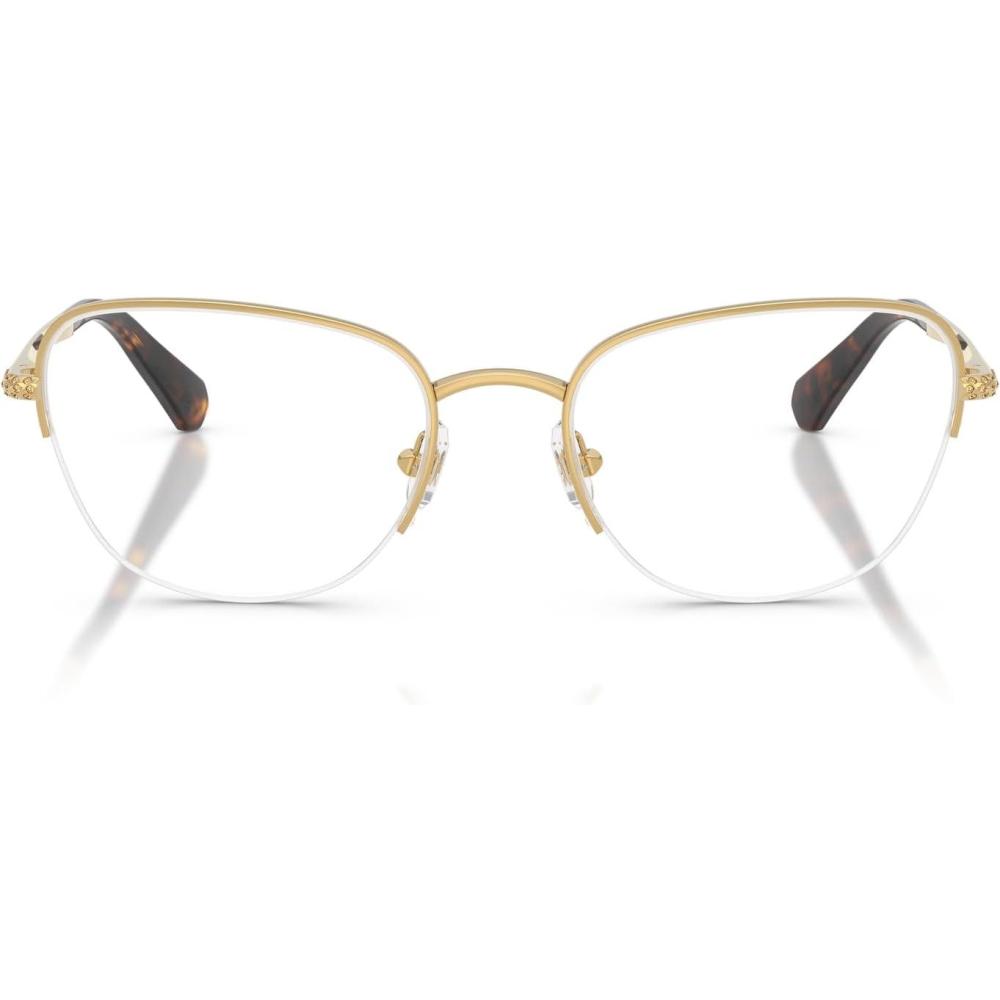 imageSwarovski Womens Sk1023 Cat Eye Prescription Eyewear FramesGoldDemo Lens