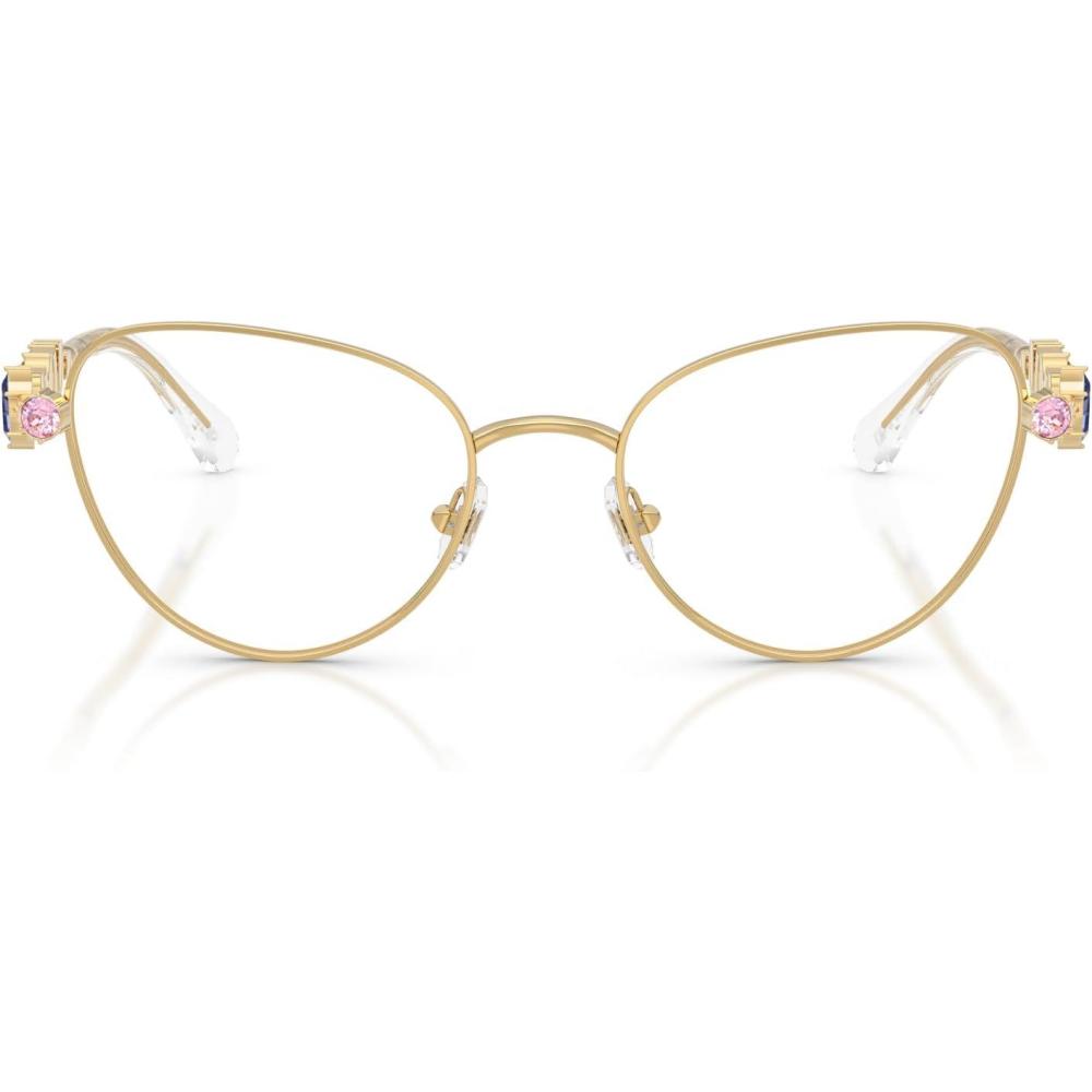 imageSwarovski Womens Sk1024 Cat Eye Prescription Eyewear FramesGoldDemo Lens