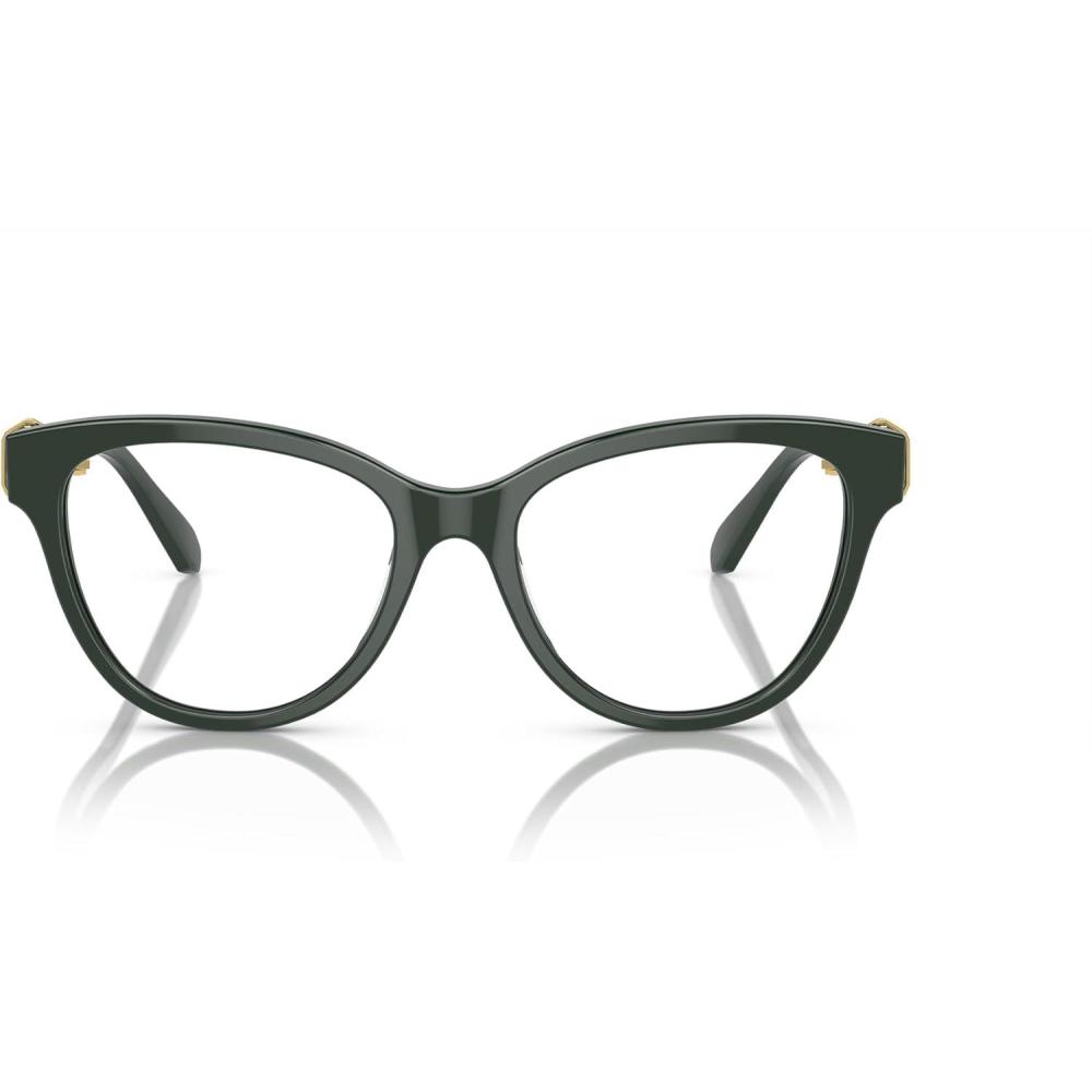 imageSwarovski Womens Sk2004 Round Prescription Eyewear FramesDark GreenDemo Lens
