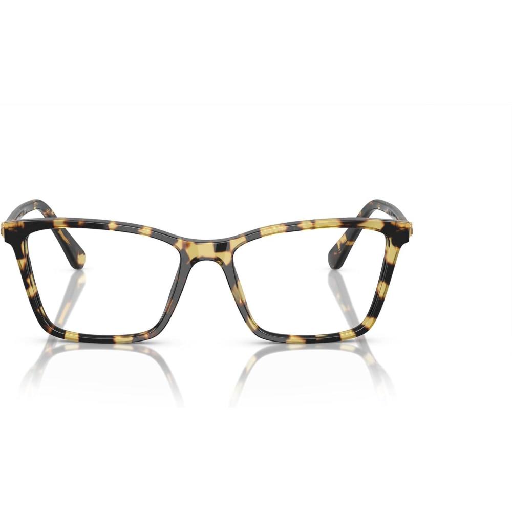 imageSwarovski Womens Sk2015 Rectangular Prescription Eyewear FramesCrystalDemo Lens