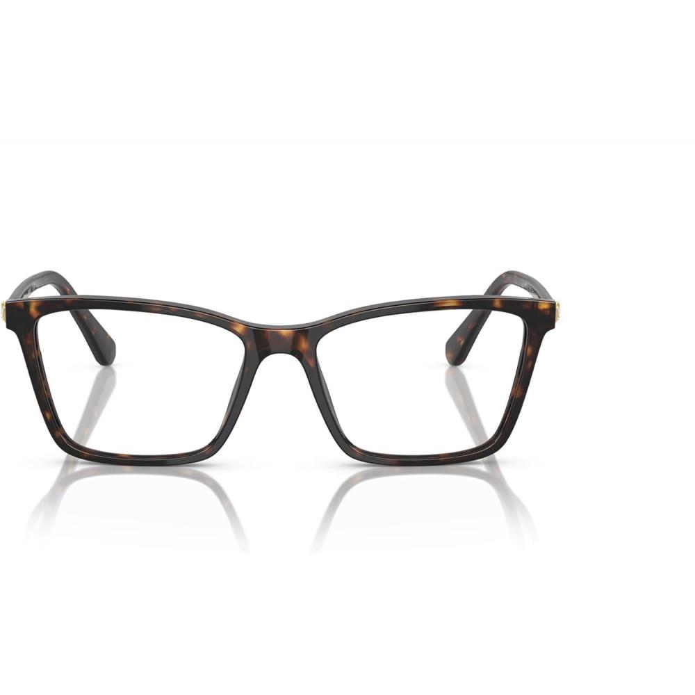imageSwarovski Womens Sk2015 Rectangular Prescription Eyewear FramesDark HavanaDemo Lens