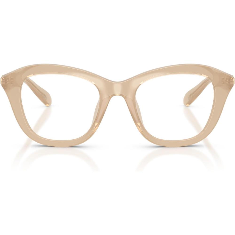 imageSwarovski Womens Sk2042u Universal Fit Cat Eye Prescription Eyewear FramesMilky BeigeDemo Lens
