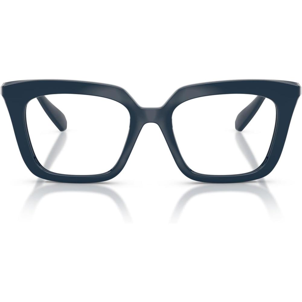 imageSwarovski Womens Sk2043 Square Prescription Eyewear FramesBlueDemo Lens