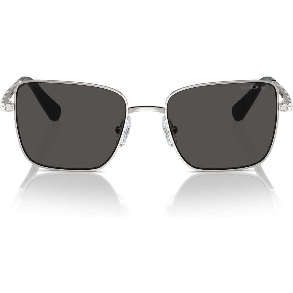 imageSwarovski Womens Sk7015 Square SunglassesTransparent Blue to ClearGradient Blue